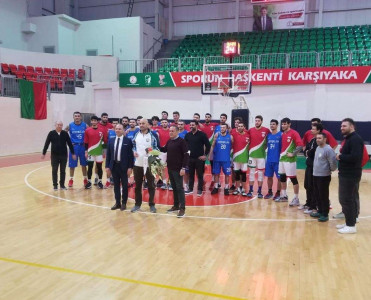 Basketbol yığmamız Türkiyə klubuna qalib gəldi