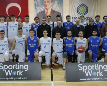 Basketbol yığmamızdan Türkiyə klubu üzərində qələbə