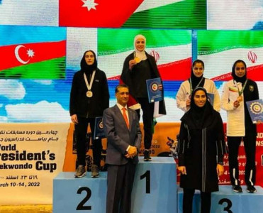 Azərbaycan taekvondoçuları İranda daha 2 medal qazandılar