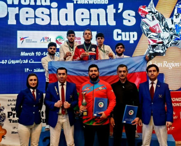 Azərbaycan millisi Tehrandan 3 medalla qayıdır