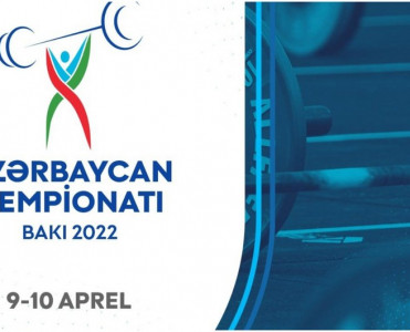 Ağırlıqqaldırma üzrə Azərbaycan çempionatı keçiriləcək