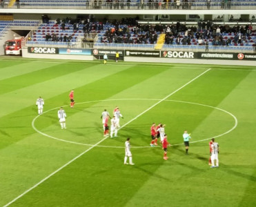 Neftçi - Qəbələ matçında insident yaşandı