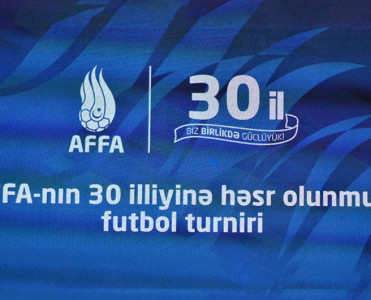 AFFA-nın 30 illik yubileyi münasibətilə turnir keçirildi