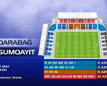 Qarabağ – Sumqayıt matçı 2 manata