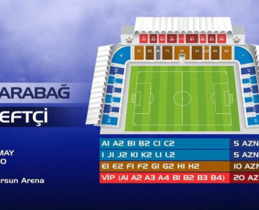 Qarabağ Neftçi ilə oyunun biletlərini satışa çıxardı