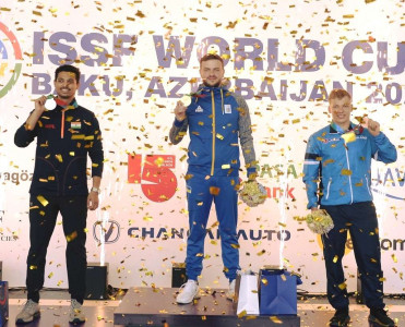 Ukrayna idmançısı Bakıda qızıl medal qazandı