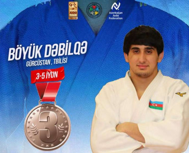 Hacıyev də Böyük Dəbilqə'də bürünc medal qazandı