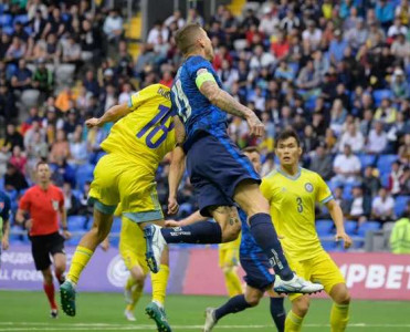 Qazaxıstan yığması evdə də Slovakiyaya qalib gəldi