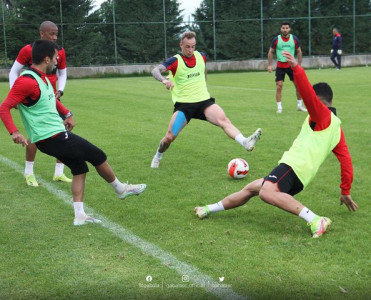 Qəbələ'dən Türkiyədəki 7-ci gündə tək məşq