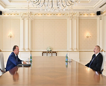 İlham Əliyev Beynəlxalq Cüdo Federasiyasının prezidentini qəbul etdi