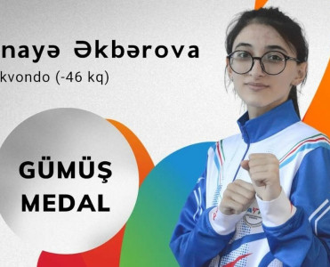 İslamiada: Minayə Əkbərova gümüş medal qazandı