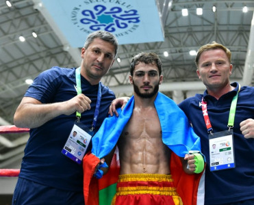 İslamiada: Azərbaycan kikboksinqdə daha bir qızıl medal qazandı