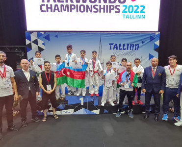 AÇ: Azərbaycan taekvondoçulardan ilk gündə 9 medal