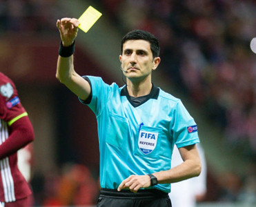 Əliyar Ağayev Avroliqa matçına təyinat aldı