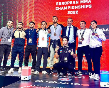 Avropa çempionatı: Azərbaycanın MMA döyüşçüləri 5 medal qazanıb