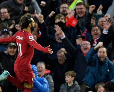 Salah'ın sol ayaqla 100-cü qolu