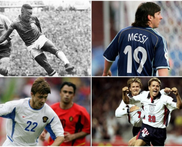 Dünya çempionatlarında ən gənc yaşda qol vuran - doqquzluq