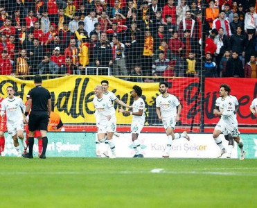 Kayserispor evdə Konyaspor'a uduzdu