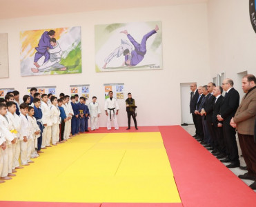 Sabirabadda cüdo təlim mərkəzi istifadəyə verilib