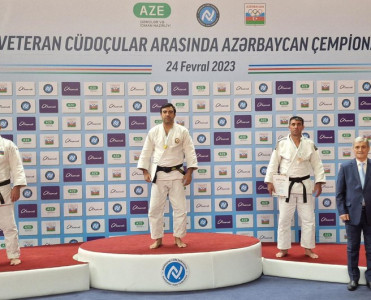 Veteran cüdoçular arasında Azərbaycan çempionatının qalibləri bilindi