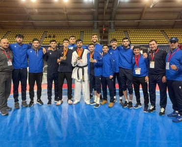 Azərbaycan taekvondoçulardan Niderlandda 2 medal