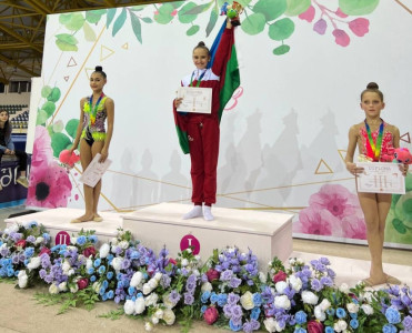Gimnastlarımız Gürcüstandan 22 medal qayıdır