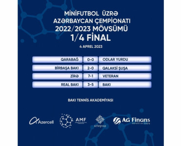 Azərbaycan çempionatında pley-off mərhələsinə start verilib