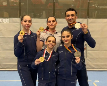 Azərbaycan gimnastlarından Belçikada qızıl və gümüş medal