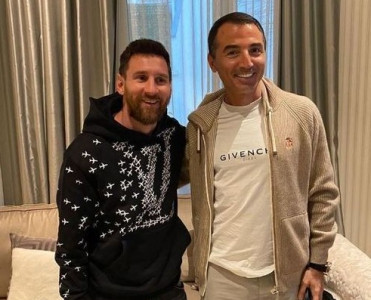 Azərbaycanlı iş adamı Messinin evində qonaq oldu