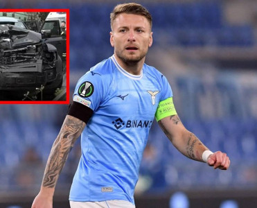 Latsio'nun hücumçusu ağır yol qəzası keçirdi