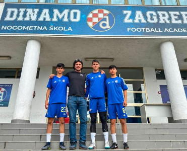 Sabah'ın 3 futbolçusu Zaqreb Dinamo'sunun akademiyasında