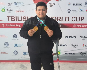 Daha iki paraatletimiz Dünya Kubokunda medal qazandı