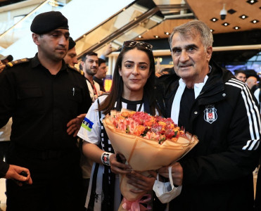 Beşiktaş Bakıda - FOTOLAR