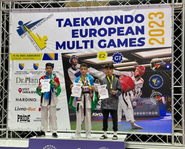 Taekvondoçularımız Multi Avropa Oyunlarını altı medalla başa vurublar