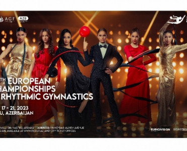 Bugün Bakıda bədii gimnastika üzrə Avropa çempionatı başlayır