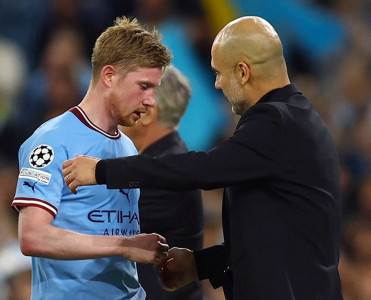 Kevin De Bruyne'nin qışqırmasından danışdı