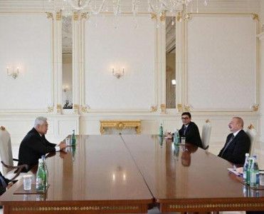 İlham Əliyev Dünya Taekvondo Federasiyasının prezidentini qəbul etdi