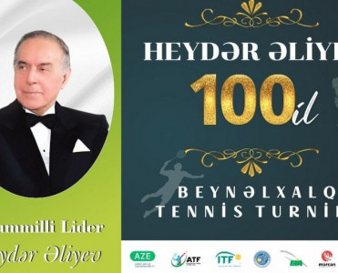 Ulu Öndər Heydər Əliyevin 100 illiyinə həsr olunan Avropa Tennis Turnirinə yekun vuruldu