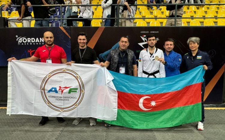 Azərbaycan taekvondoçusundan "Prezident Kuboku" turnirində qızıl medal 