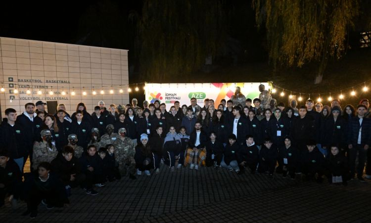 Fərid Qayıbov Qubada idman festivalının iştirakçıları ilə görüşüb