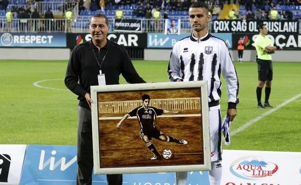 Ruslan Abışov vida matçını keçirib