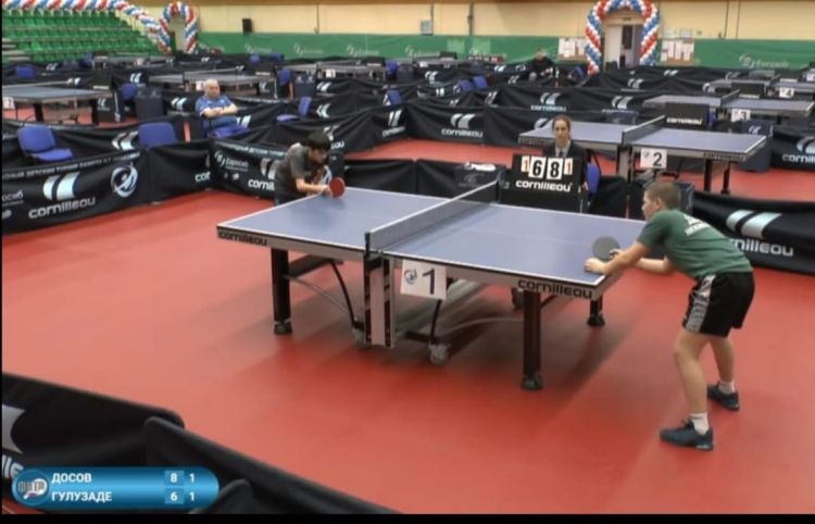 Stolüstü tennisçimiz beynəlxalq turnirin mükafatçısı oldu