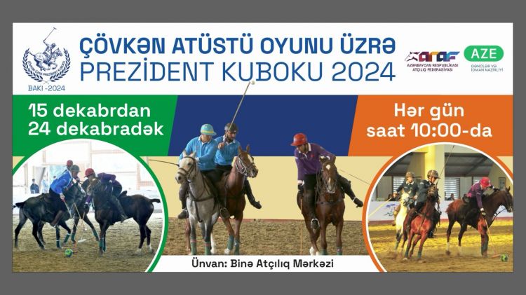 Çövkən üzrə növbəti Prezident Kuboku keçiriləcək