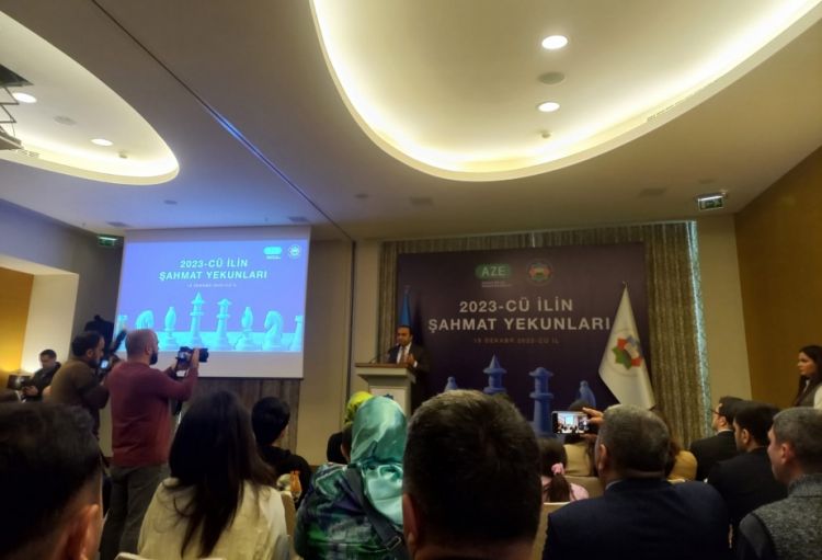 Azərbaycan şahmatlarının mükafatlandırma mərasimi keçirilib