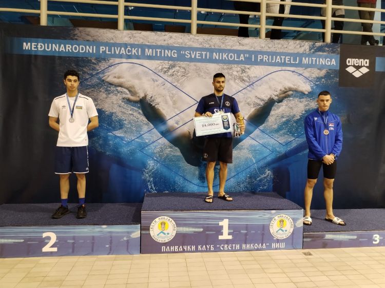 Azərbaycan üzgüçüləri Serbiyada keçirilən beynəlxalq turnirdə 8 medal qazanıblar