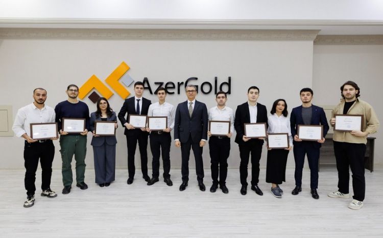 “AzerGold”un növbəti Təqaüd proqramlarının qalibləri mükafatlandırıldı