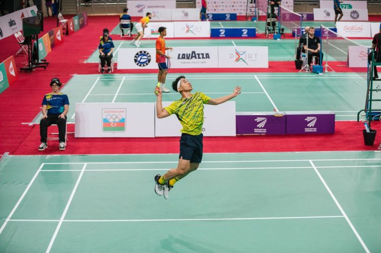 Badmintonçumuz  Bakıdakı turnirdə 1/8 finala yüksəlib