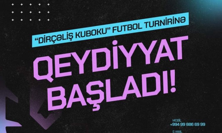 Qarabağ Dirçəliş Fondu “Dirçəliş Kuboku” xeyriyyə minifutbol turnirinə start verir