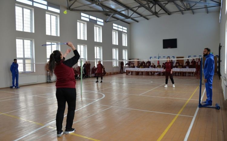 Penitensiar Xidmətin cəzaçəkmə müəssisəsində qadınlar arasında badminton turniri keçirillib