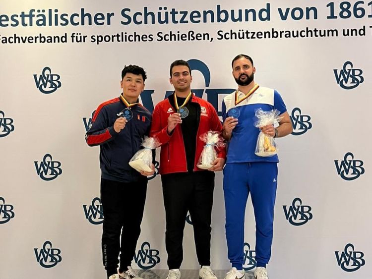 Azərbaycan atıcısı Almaniyada bürünc medal qazanıb